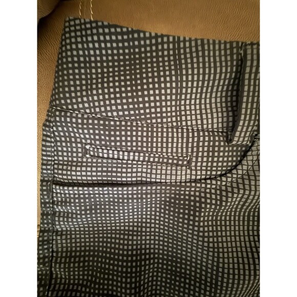 Adidas Climalite Shorts Womens 16 Flat Front Zip Black And Gray Pockets Active - Picture 6 of 12